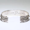 Silver Bracelet by Navajo 5-1/4"