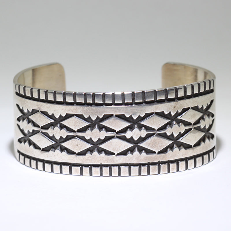 Silver Bracelet by Navajo 5-3/4"