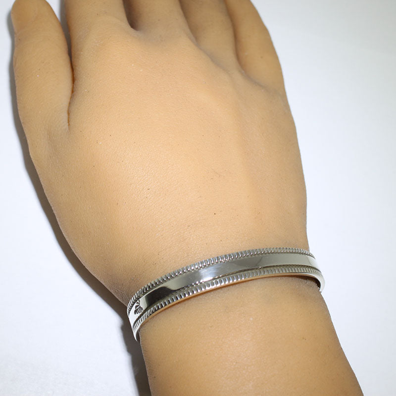 Silver Bracelet by Bruce Morgan (0.37")