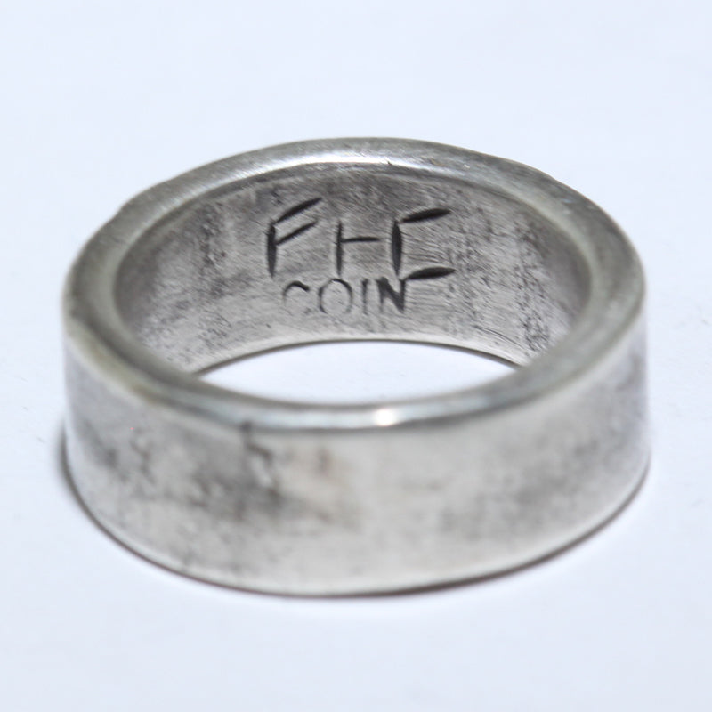Coin Silver Ring by Falcon Trading Co