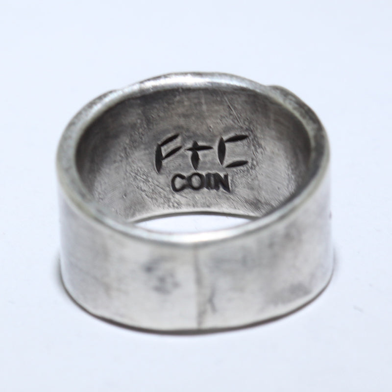Coin Silver Ring by Falcon Trading Co.
