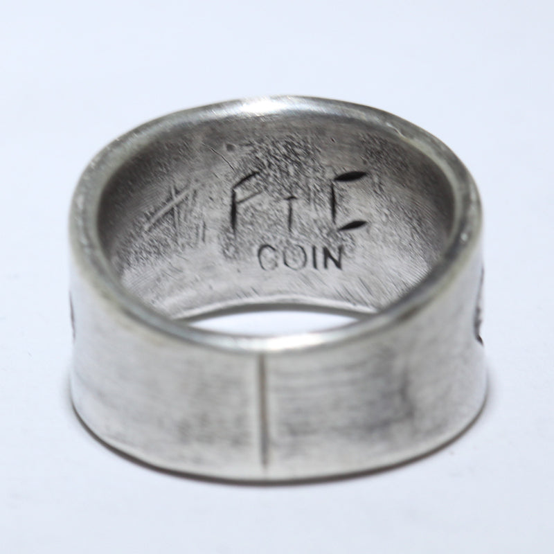 Coin Silver Ring by Falcon Trading Co.