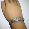 Coin Silver Bracelet by Falcon Trading Co. 6"