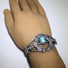 Turquoise Bracelet by Navajo 6"