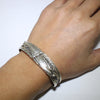 Silver Bracelet by Navajo 5-3/4"