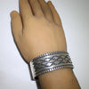 Silver Bracelet by Navajo 5-3/4"