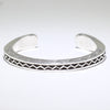 Silver Bracelet by Lyle Secatero 5"