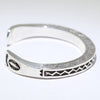 Silver Bracelet by Lyle Secatero 5"