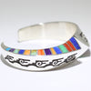 Inlay Bracelet by Lonn Parker 5-1/2"