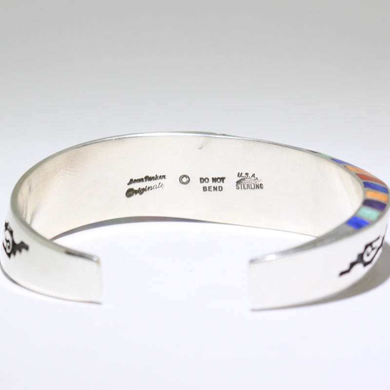 Inlay Bracelet by Lonn Parker 5-1/2"