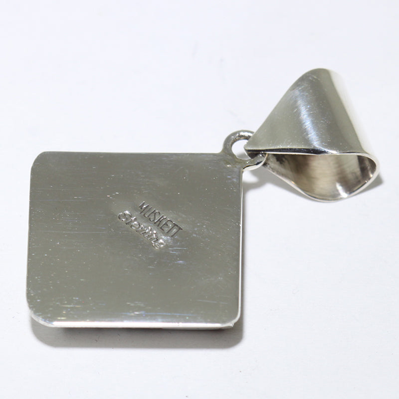 Inlay Pendant by Wayne Muskett