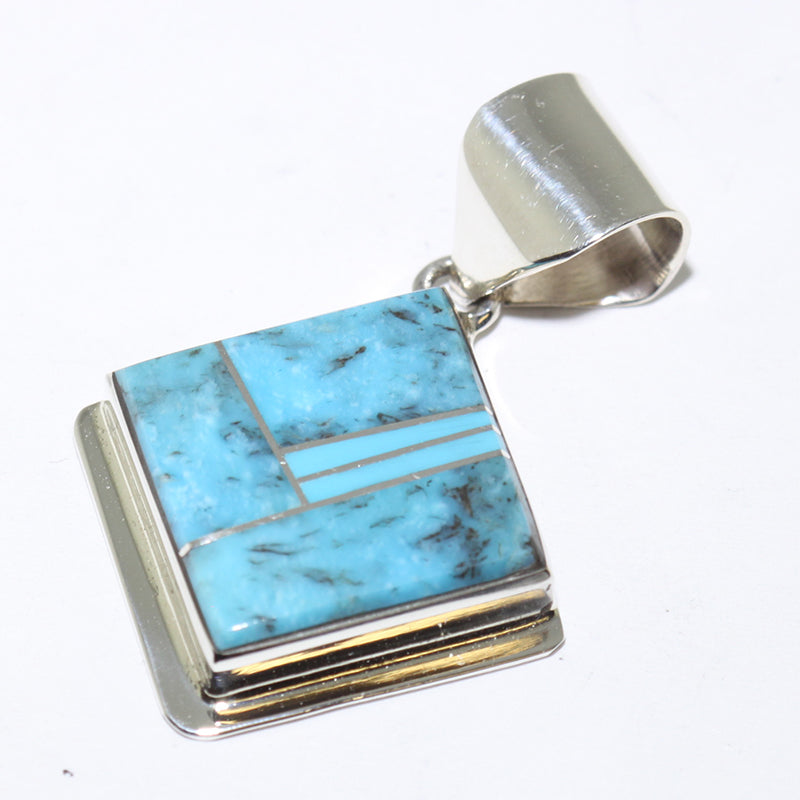 Inlay Pendant by Wayne Muskett