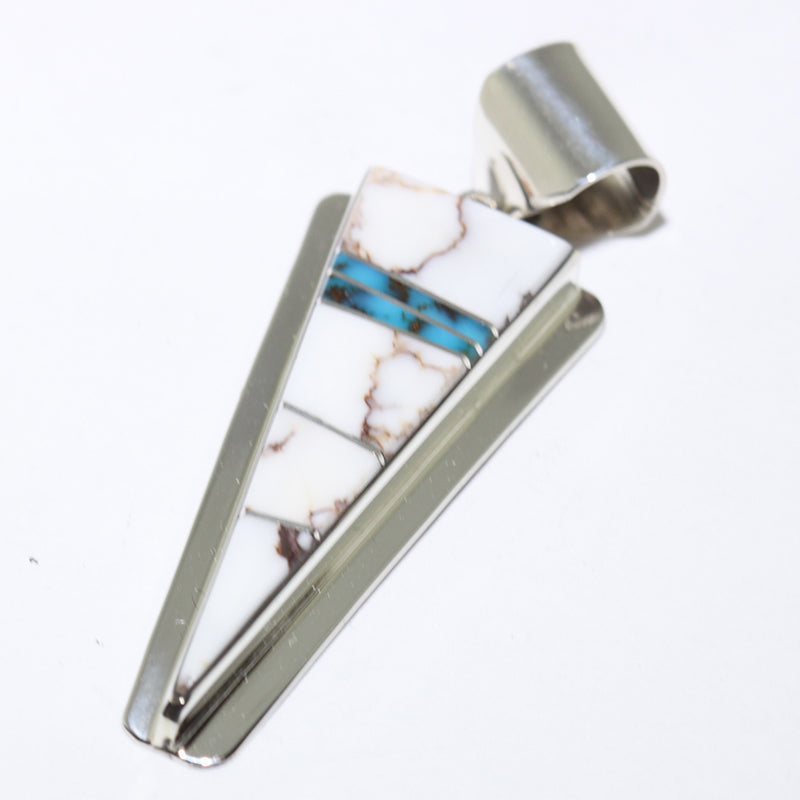 Inlay Pendant by Wayne Muskett