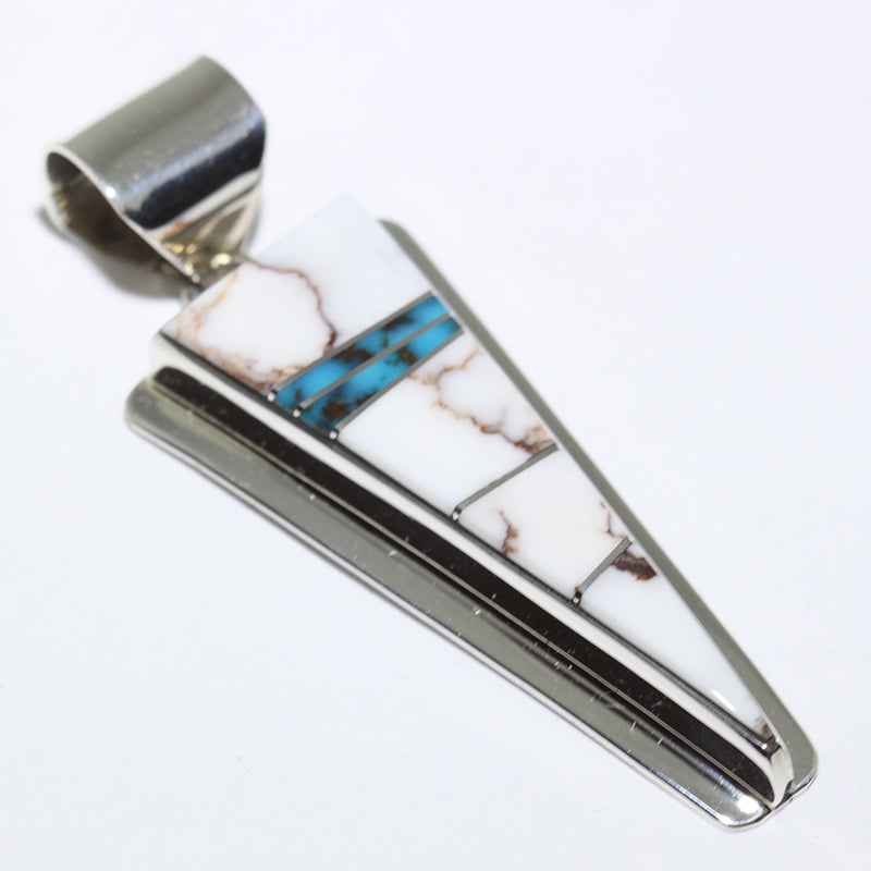 Inlay Pendant by Wayne Muskett