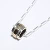 Silver/Gold Pendant by Bruce Morgan