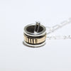 Silver/Gold Pendant by Bruce Morgan