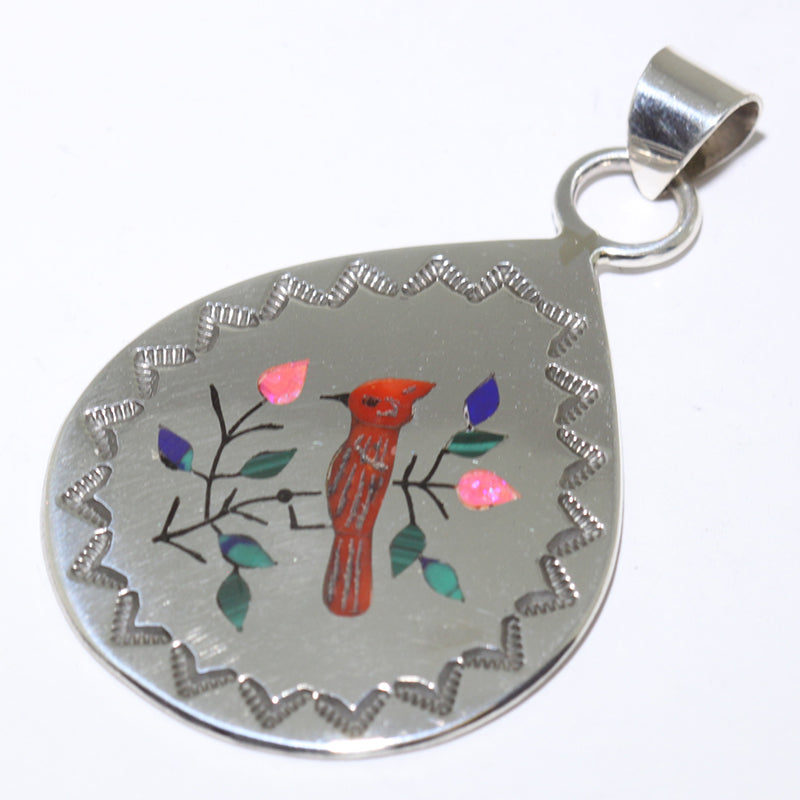 Inlay Pendant by Raymond Boyd