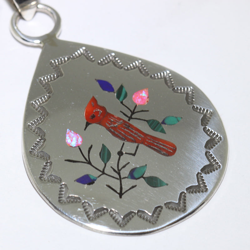 Inlay Pendant by Raymond Boyd