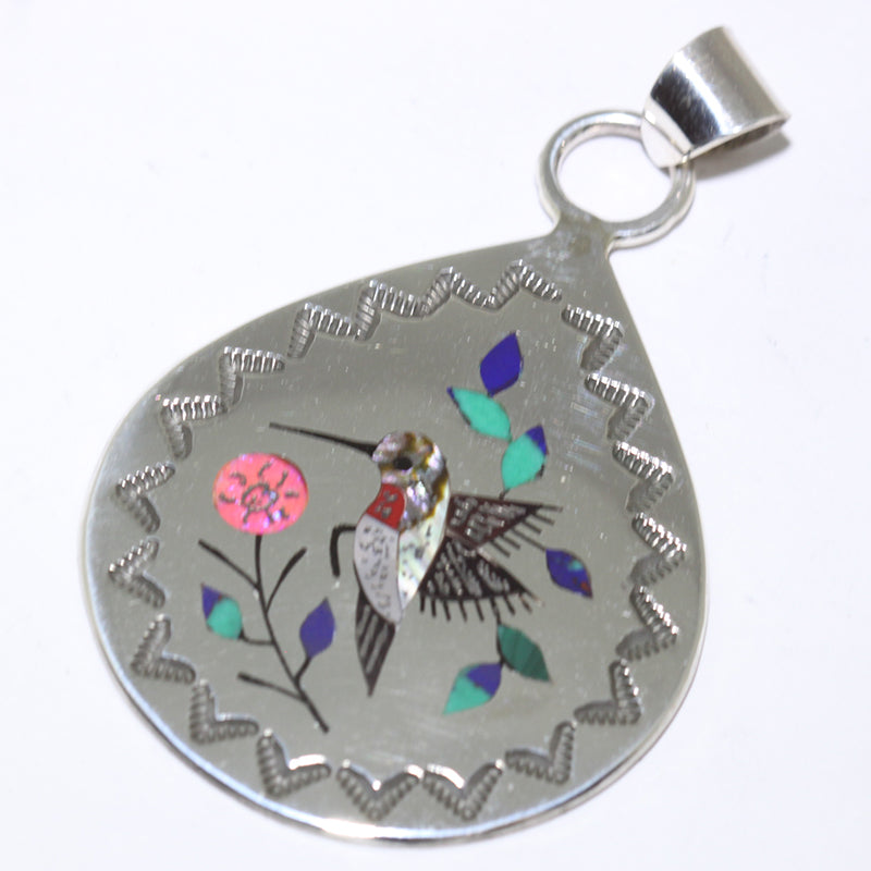 Inlay Pendant by Raymond Boyd