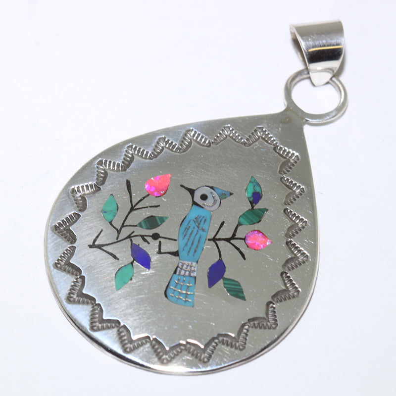 Inlay Pendant by Raymond Boyd