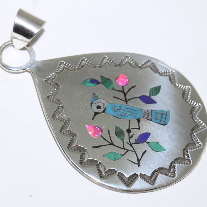 Inlay Pendant by Raymond Boyd