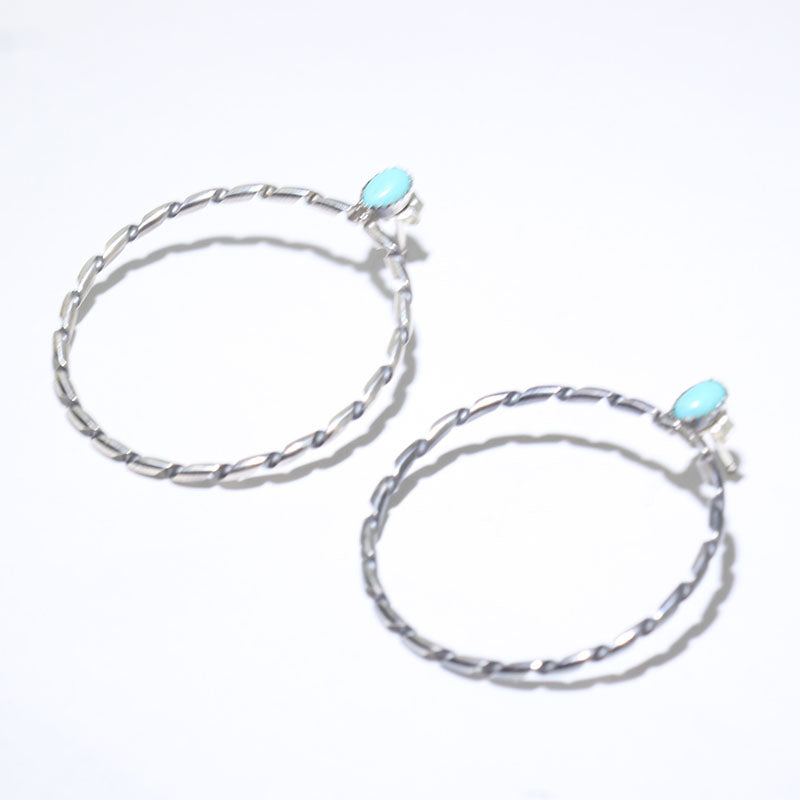 Hoop Earrings by Navajo
