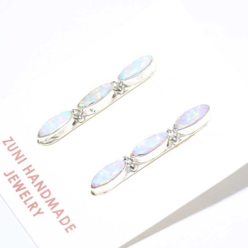 Inlay Earrings by Zuni