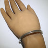 Silver/14K Bracelet by Lyle Secatero 6"