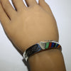 Inlay Bracelet by Lonn Parker 5-1/2"