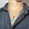 Inlay Pendant by Wayne Muskett