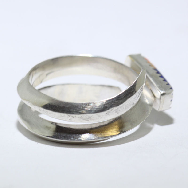 Inlay Ring by Aaron Peshlakai- 9