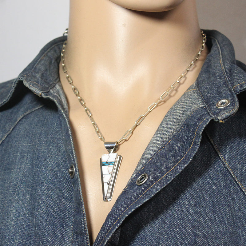 Inlay Pendant by Wayne Muskett