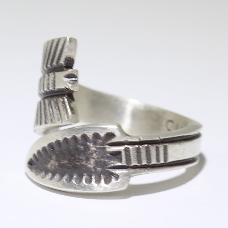 Silver Ring by Herman Smith- 8 – Gallup Trading