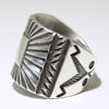 Silver Ring by Harrison Jim- 9.5