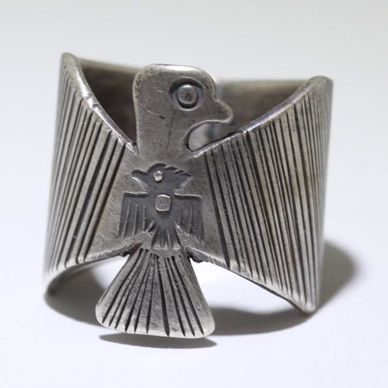 Coin Silver Ring by Falcon Trading Co.- 10.5