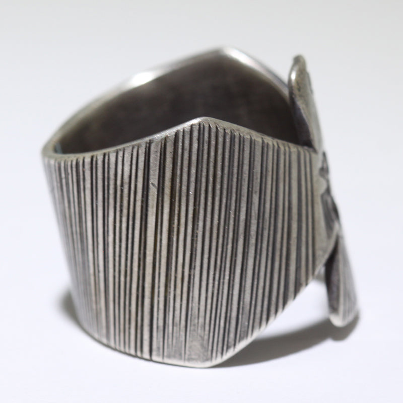 Coin Silver Ring by Falcon Trading Co.- 10.5
