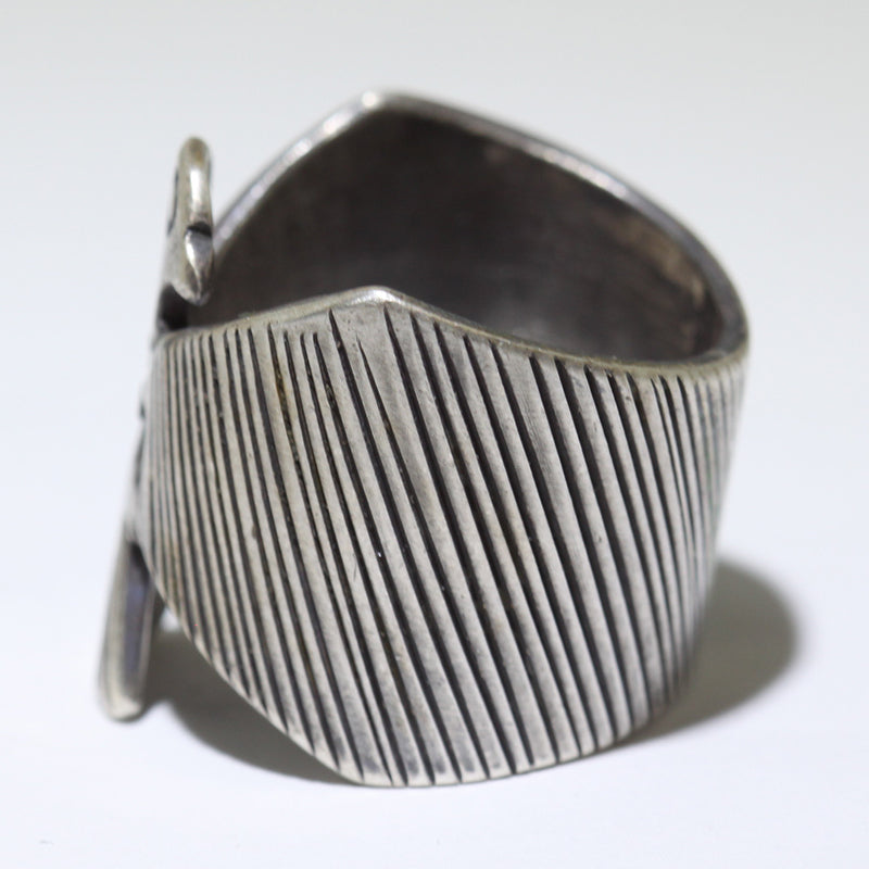 Coin Silver Ring by Falcon Trading Co.- 9.5