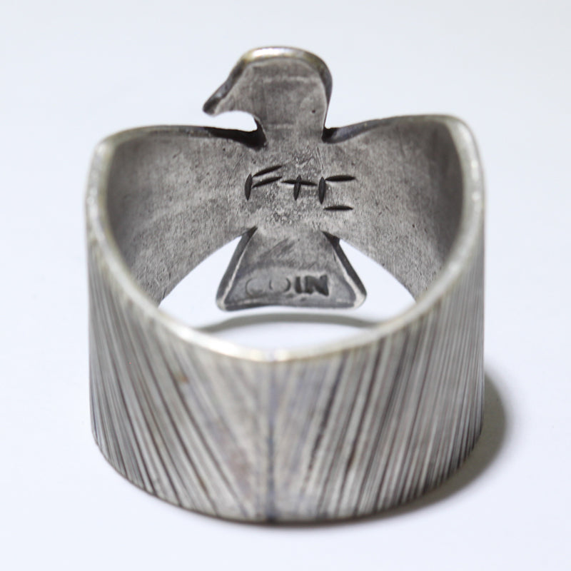 Coin Silver Ring by Falcon Trading Co.- 12