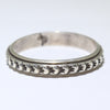 Silver Ring by Tsosie Orville White- 13