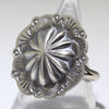 Silver Ring by Arnold Goodluck- 7.5