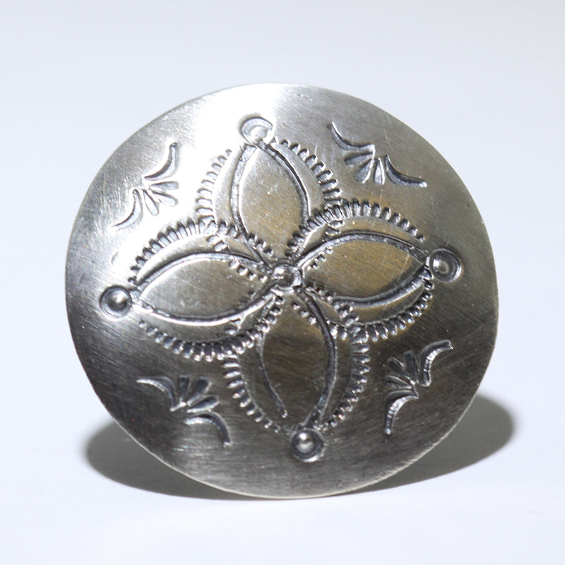 Silver Ring by Arnold Goodluck- 6