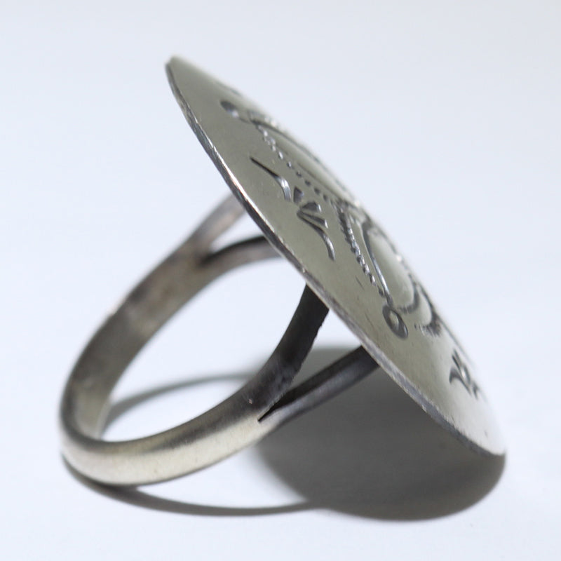 Silver Ring by Arnold Goodluck- 6