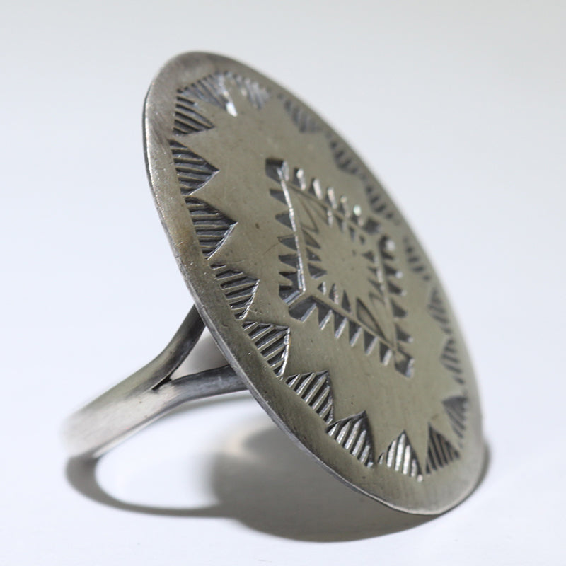 Silver Ring by Arnold Goodluck- 8.5