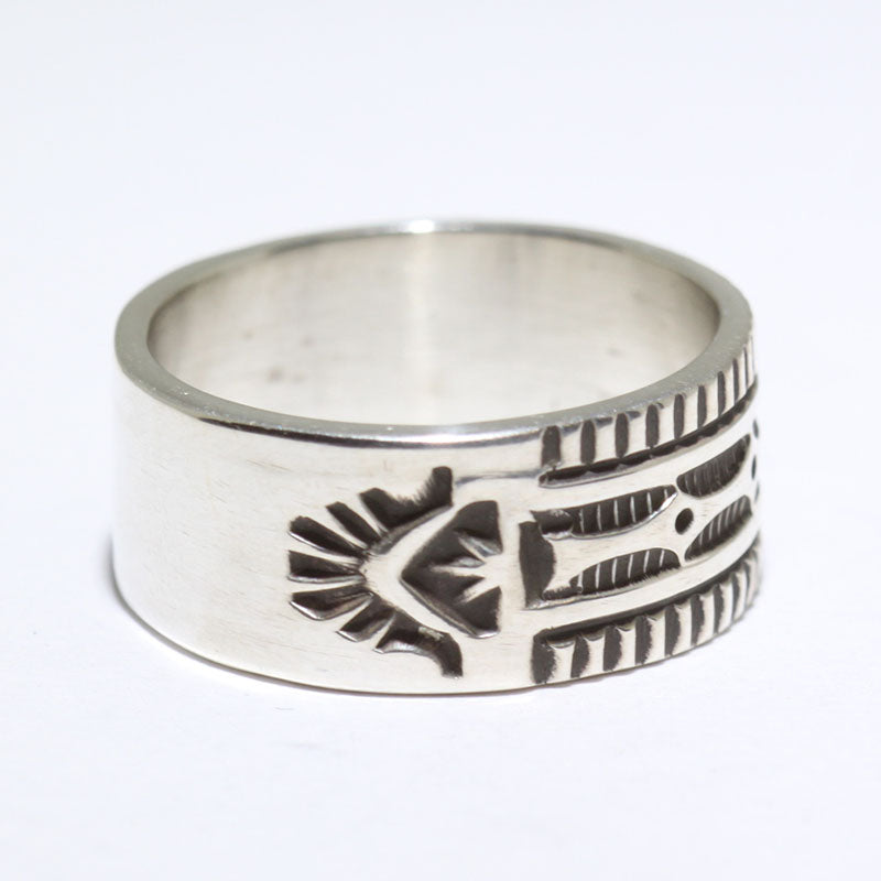 Silver Ring by Lyle Secatero- 10.5 – Gallup Trading