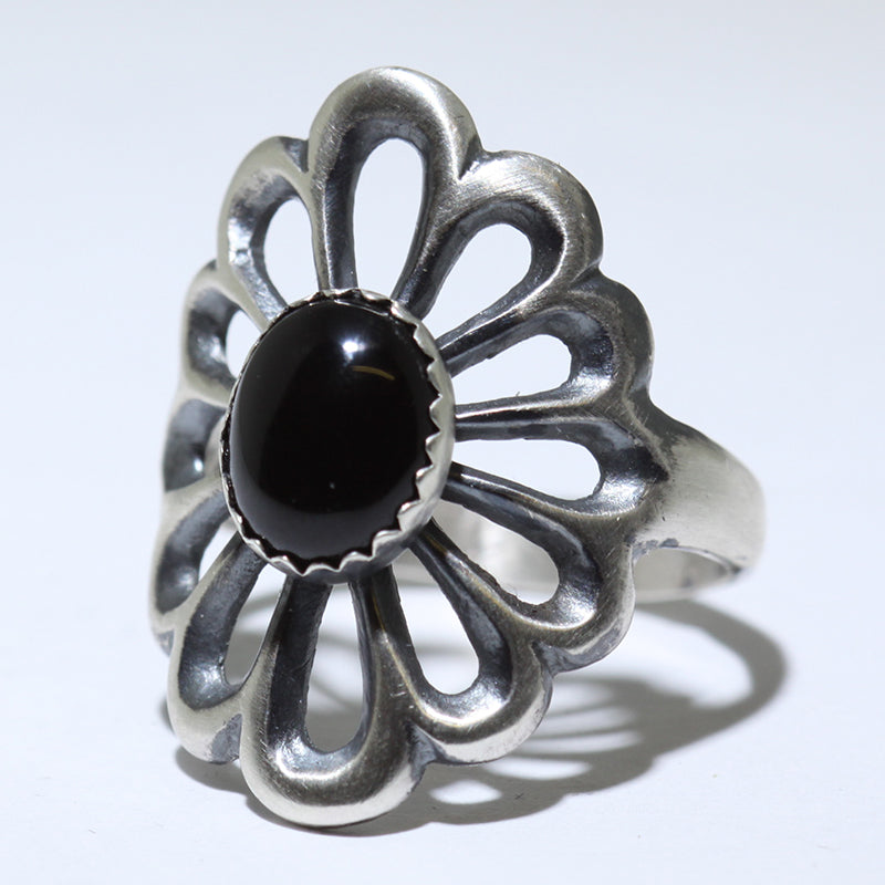 Onyx Ring by Navajo- 10