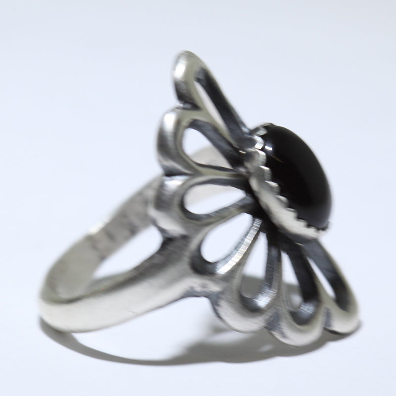 Onyx Ring by Navajo- 10