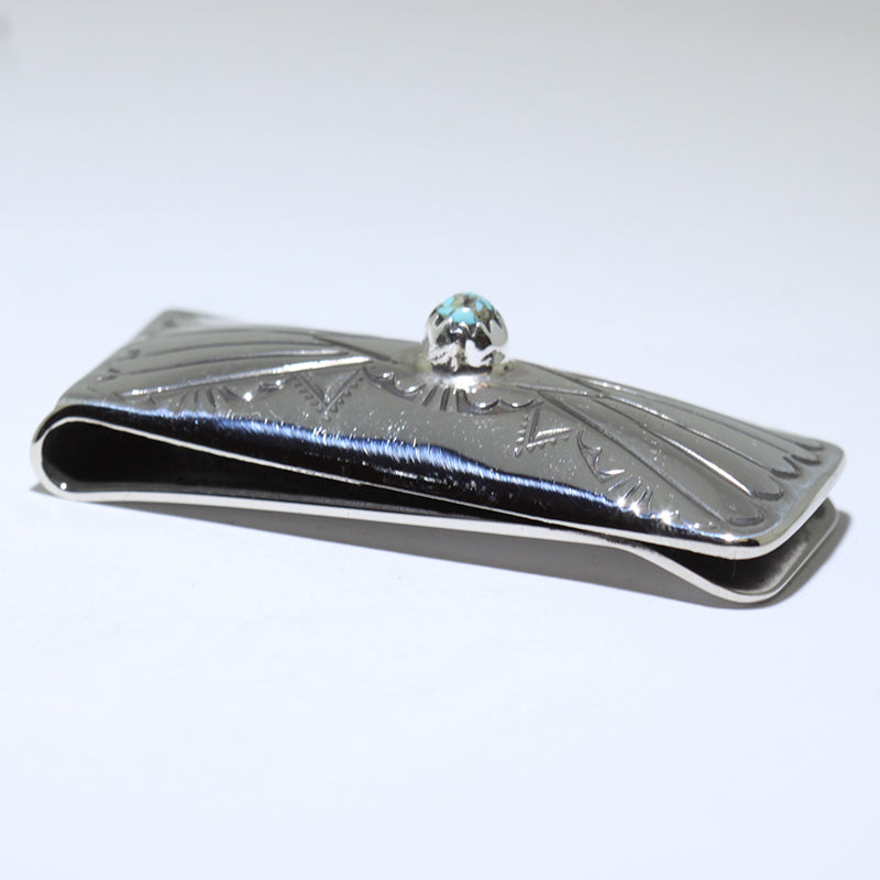 Turquoise Money Clip by Navajo
