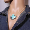 Cross Necklace by Reva Goodluck