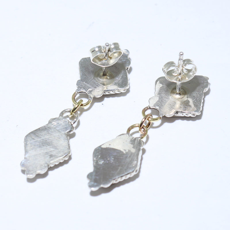 Inlay Earrings by Navajo