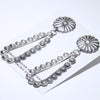 Silver Earrings by Navajo